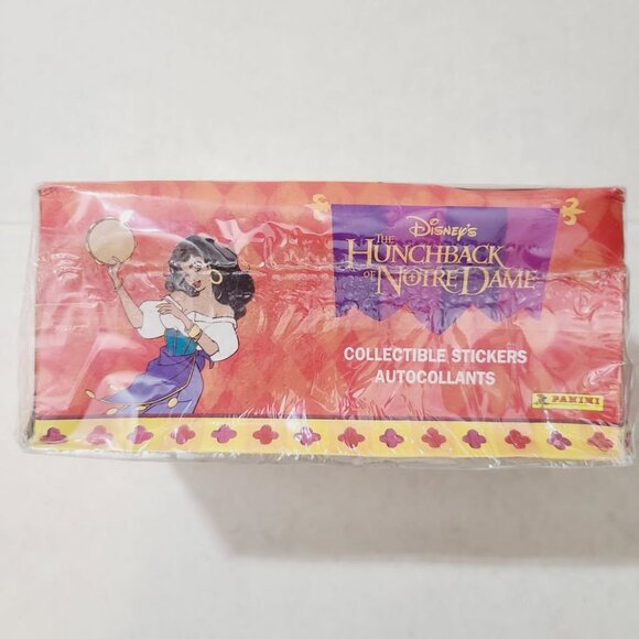 PANINI The Hunchback of Notre Dame 100-Pack Sticker Box FACTORY SEALED - Picture 3 of 6